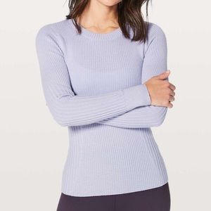 Lululemon Feeling Balanced Sweater-
Serene Blue 6